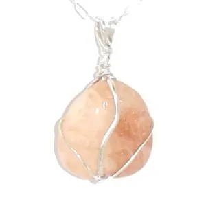 Ocean Tumbled Quartz "Cape May Diamond" Necklace