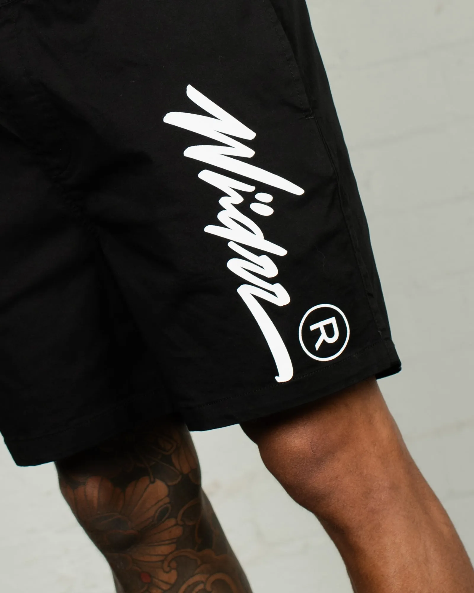OFFEND BEACH SHORT - BLACK