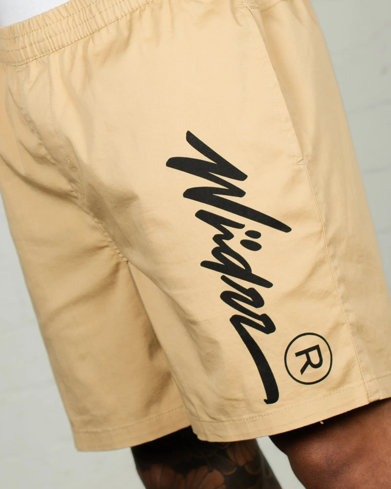 OFFEND BEACH SHORT - TAN