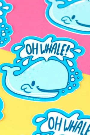 Oh Whale Sticker
