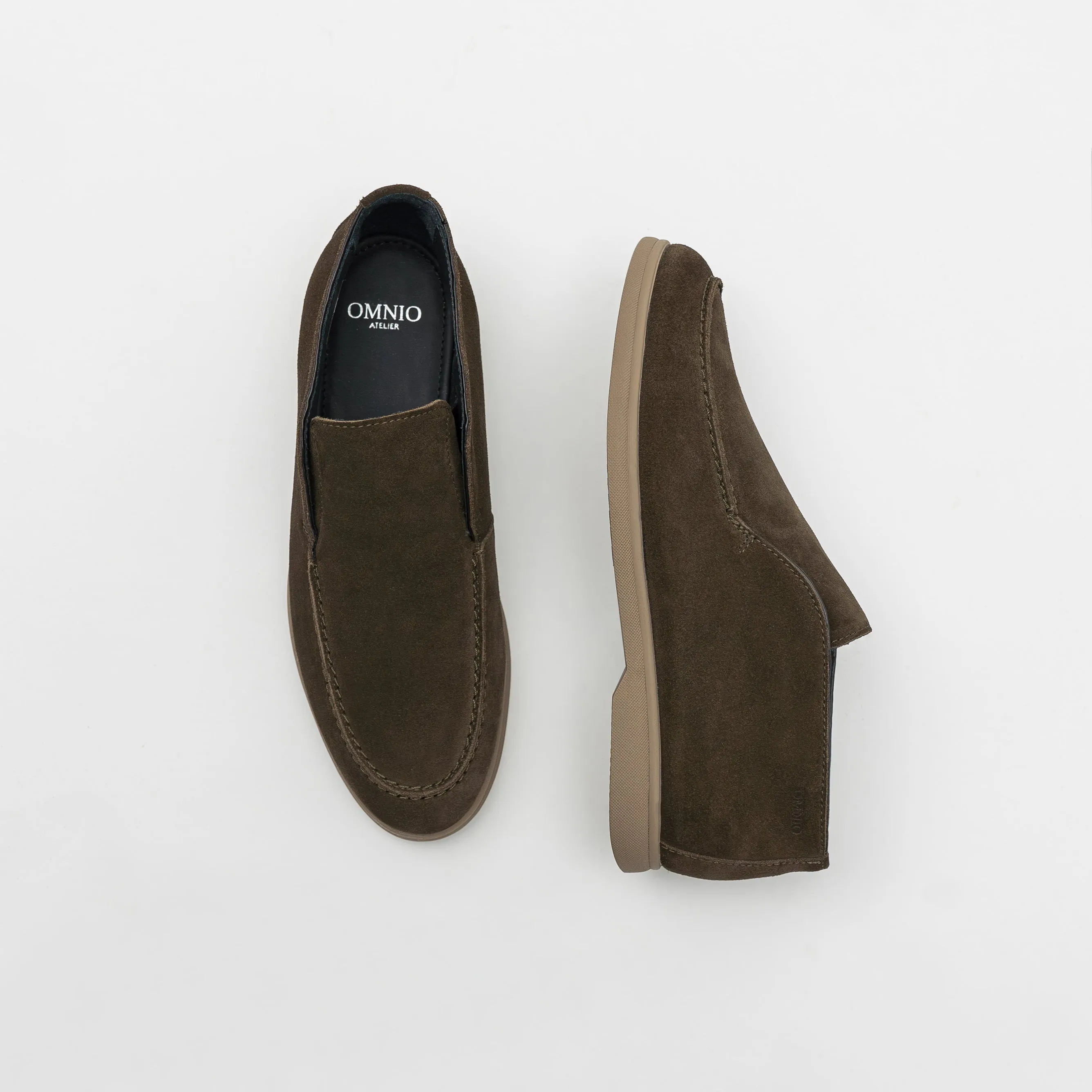 Omnio Ace MOC Boot Army Green Suede
