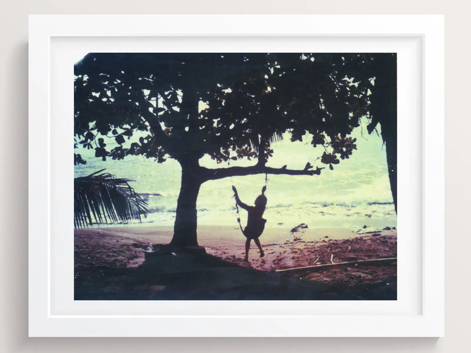 On A Swing, At Sunset
