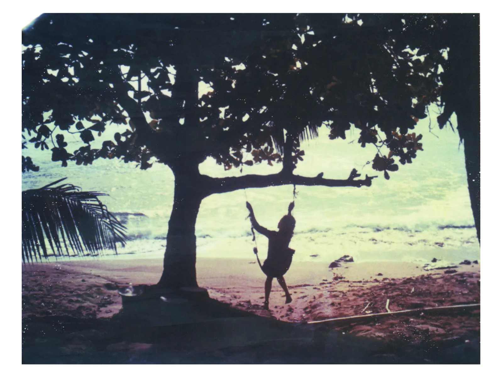 On A Swing, At Sunset