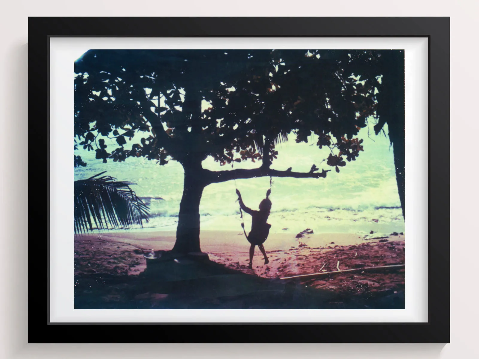 On A Swing, At Sunset