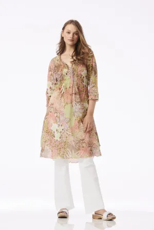 One Season Middy Poppy Dress Mauritius - Coffee