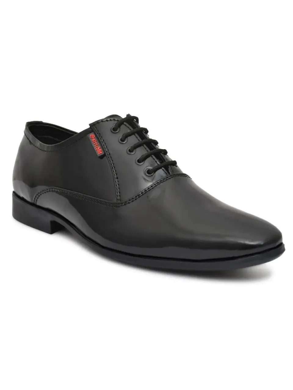 Ostrichfit men's lace-up shoes in Leather Black OF-6501 BLK Article no.: 09