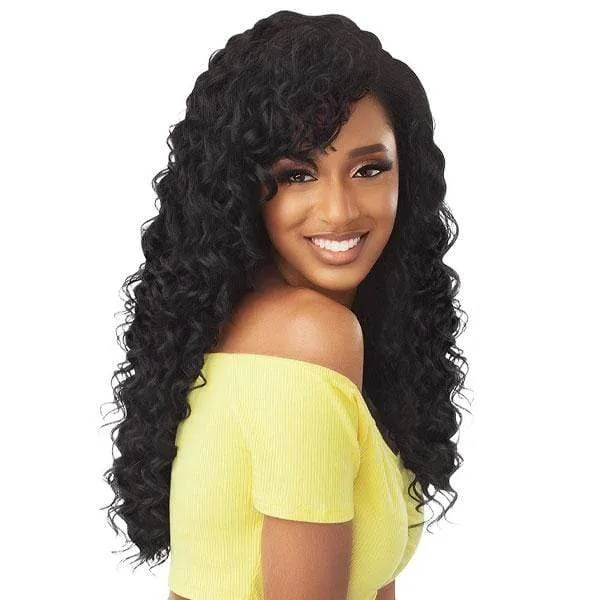 Outre Converti Cap   Bang Synthetic Hair Wig - LOVED ONE   BANG