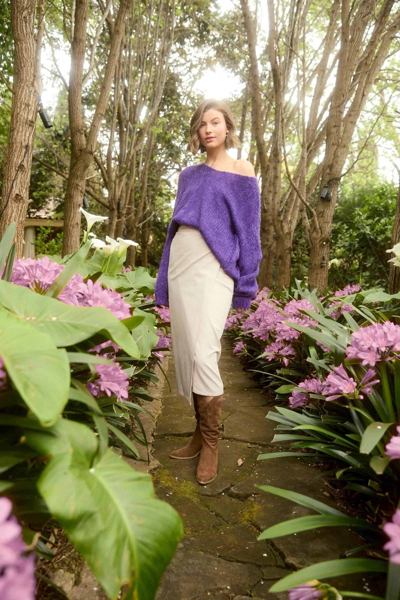 Pallas Jumper - Violet