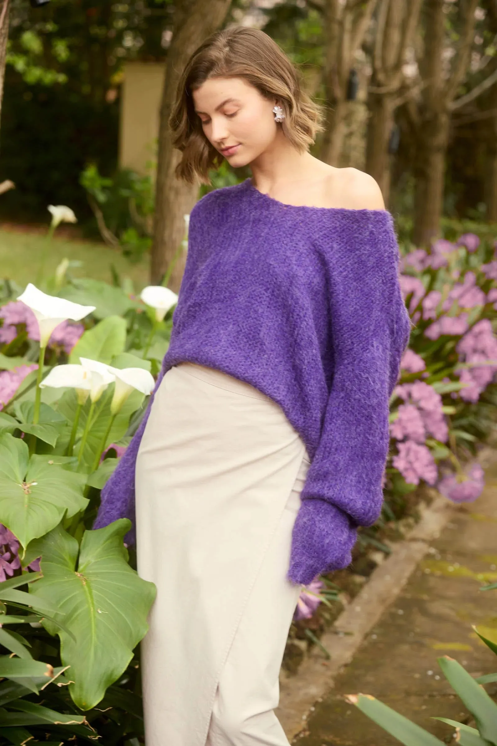 Pallas Jumper - Violet