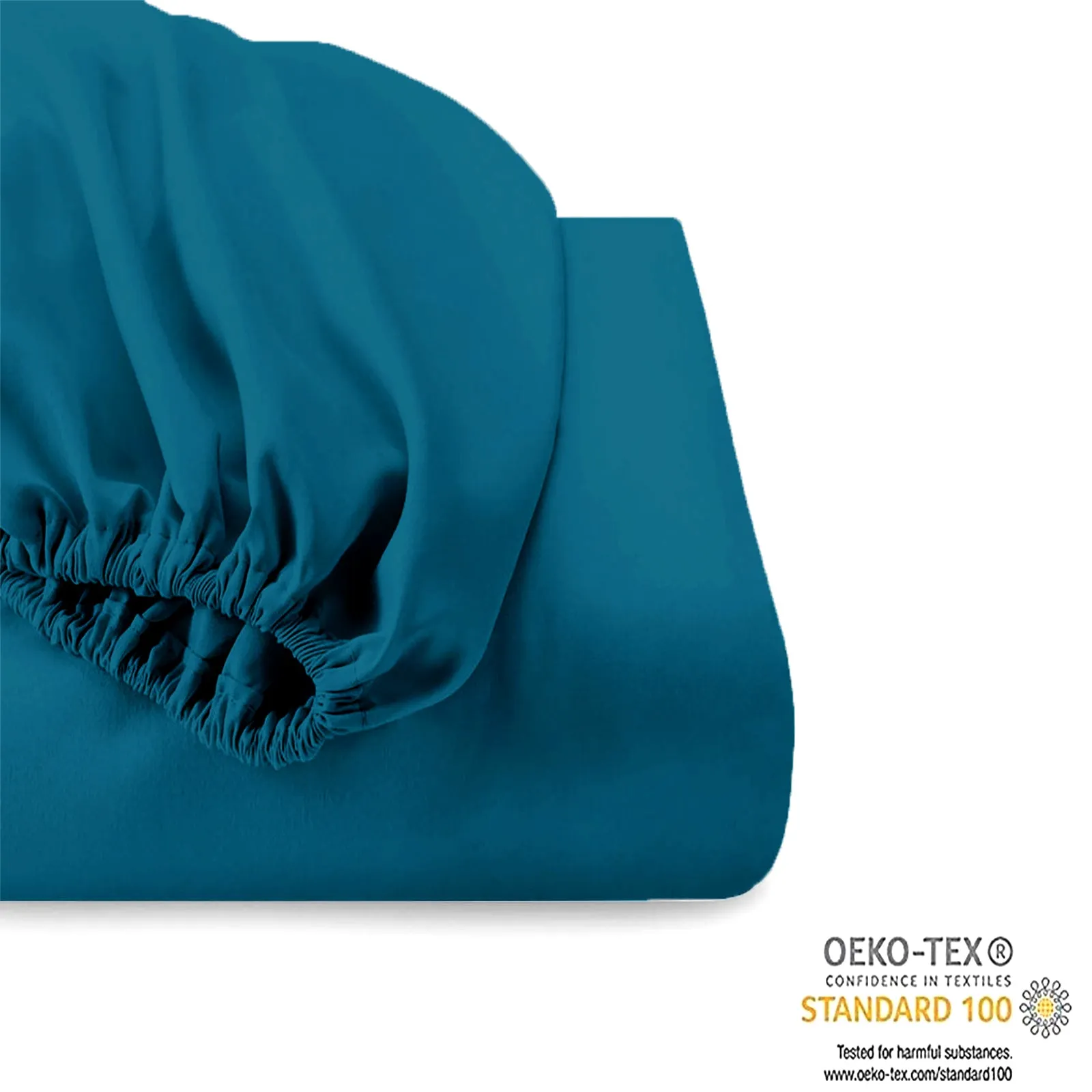 Park Avenue 500 Thread Count Natural Cotton Combo Set - Teal