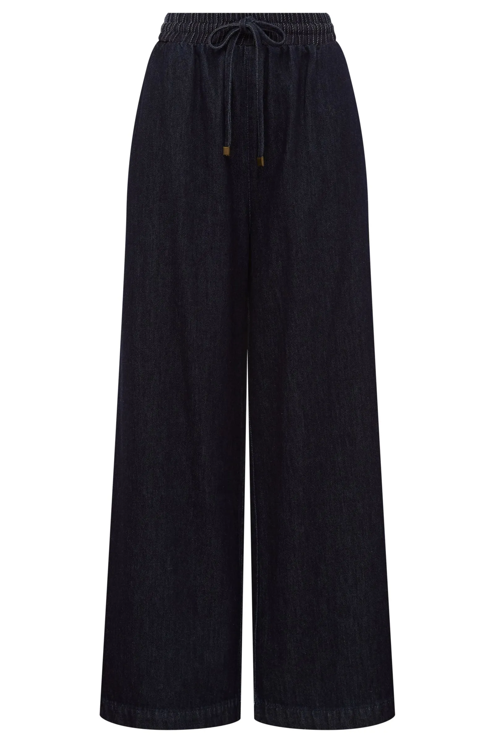 Pepi Wide Denim Pant - Oxford