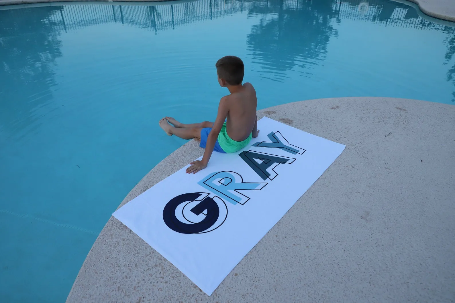 Personalized Beach Towel