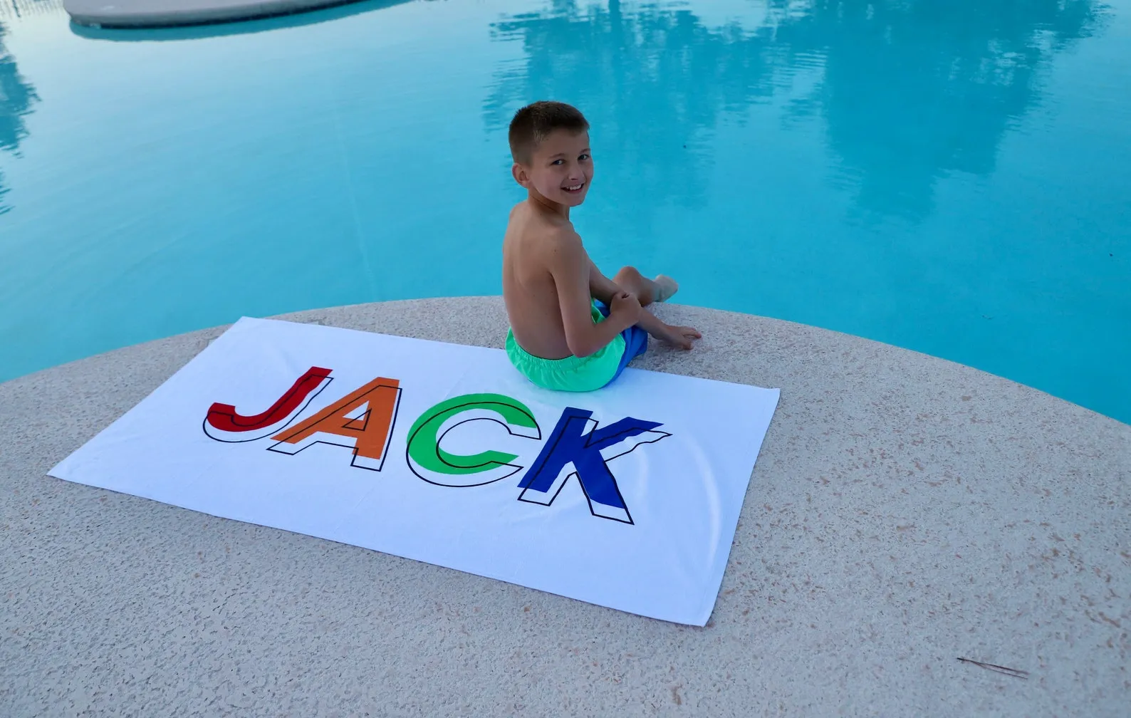 Personalized Beach Towel