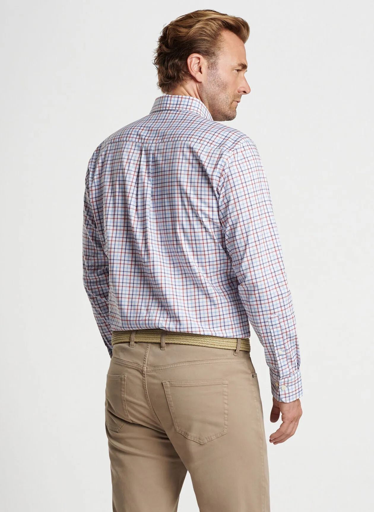 Peter Millar Calgary Crown Sport Shirt - Burnt Orange