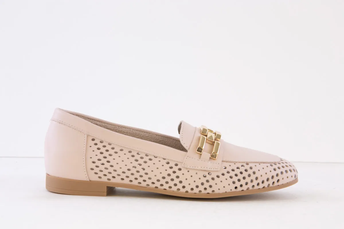 PITILLOS - 5644 FLAT FASHION LOAFER - LIGHT PINK