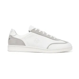 Portelet Leather White / Grey