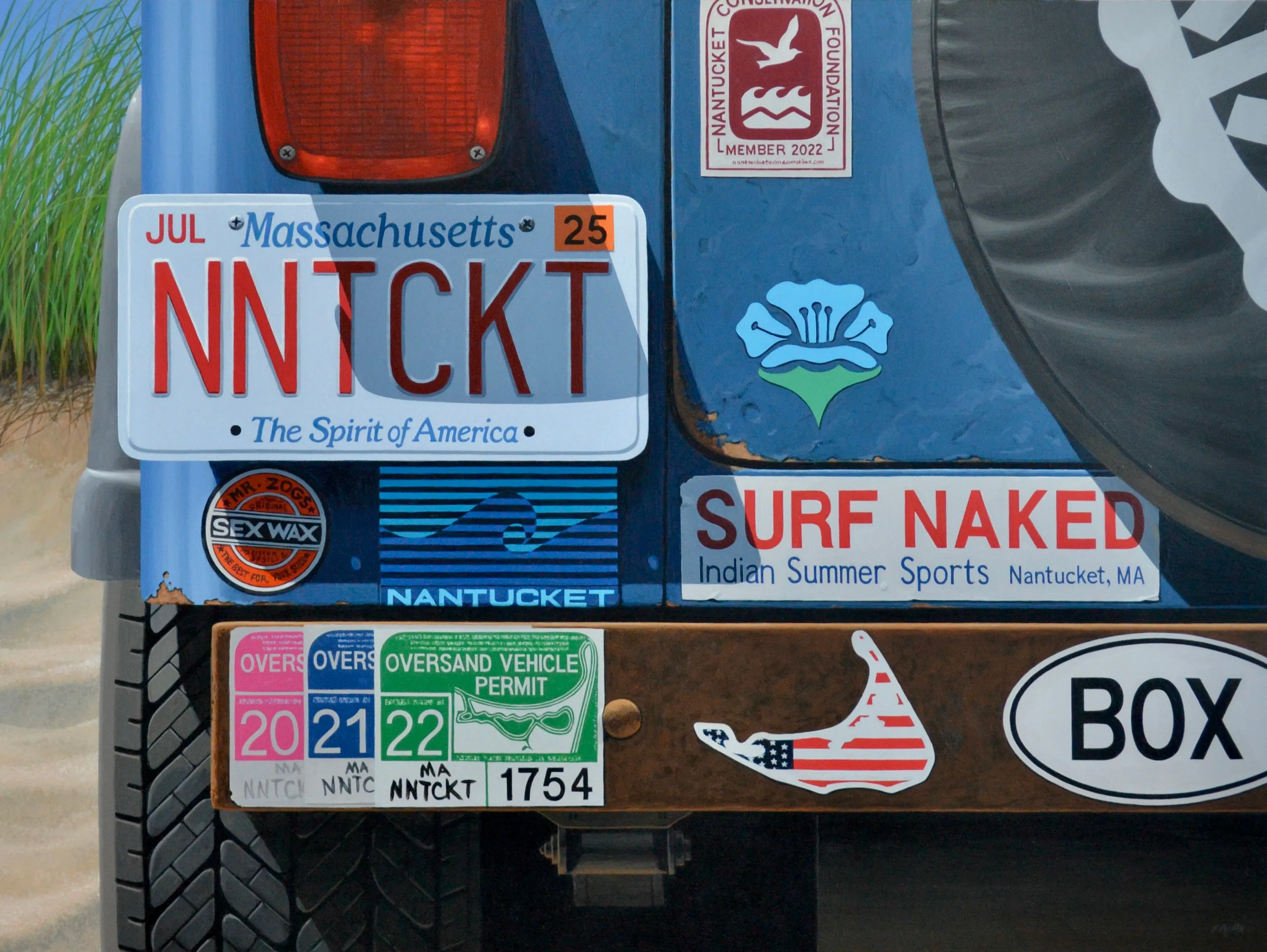 "Island Stickers"