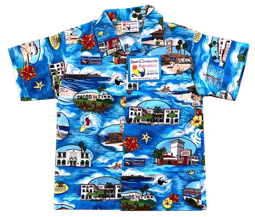 San Clemente Hawaiian™ Shirts for Children