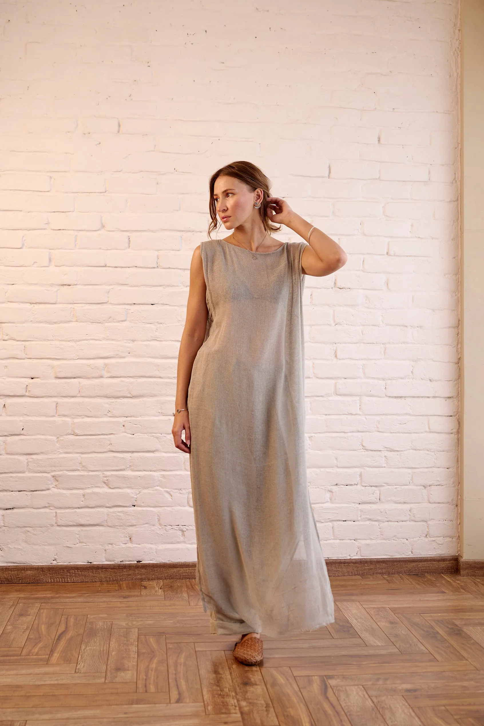 Sandal Dress | Mist
