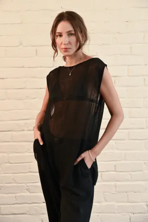 Sandal Top | Noir