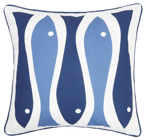 Sardinia Square Printed Pillow