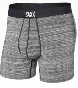 Saxx Ultra Soft BB Fly - Spacedye Heather Grey