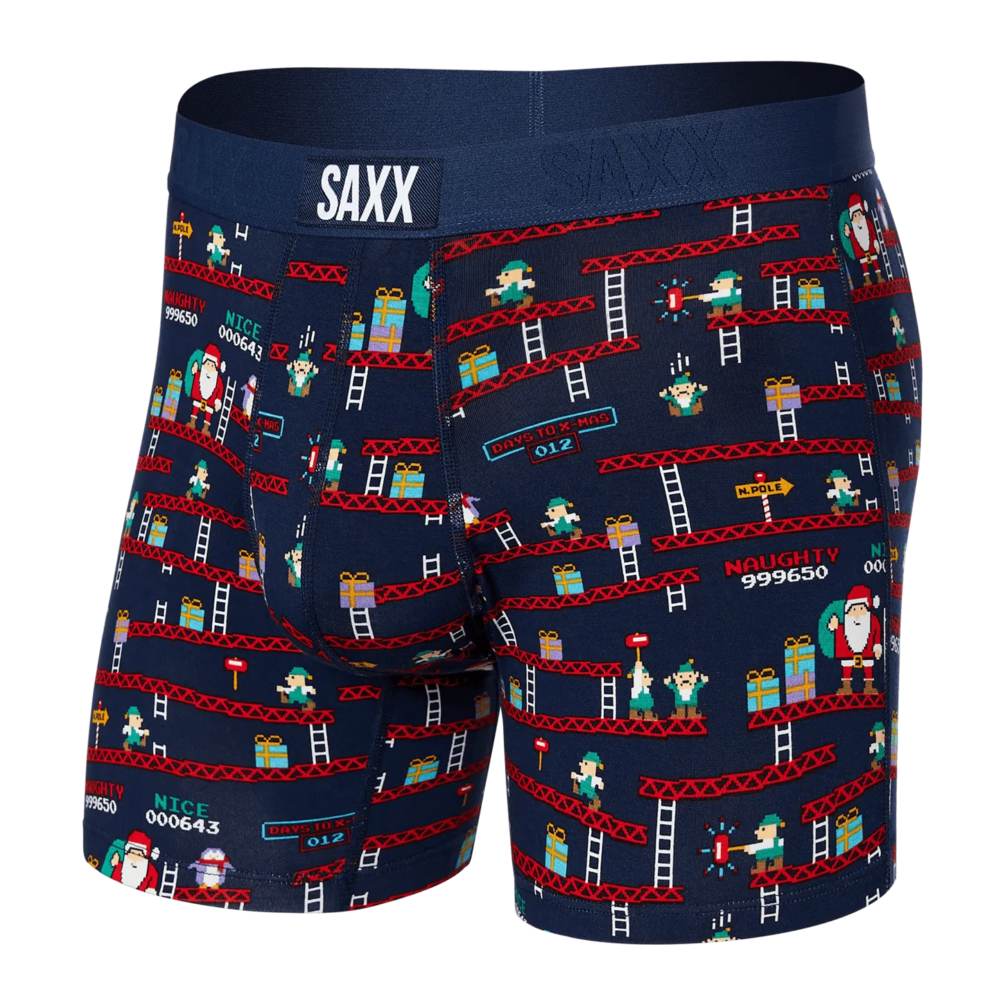 Saxx Vibe Boxers - Santa's Workshop