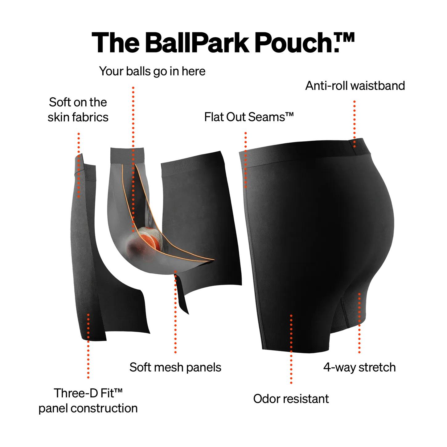 Saxx Vibe Underwear - Freehand Stripe- Grey