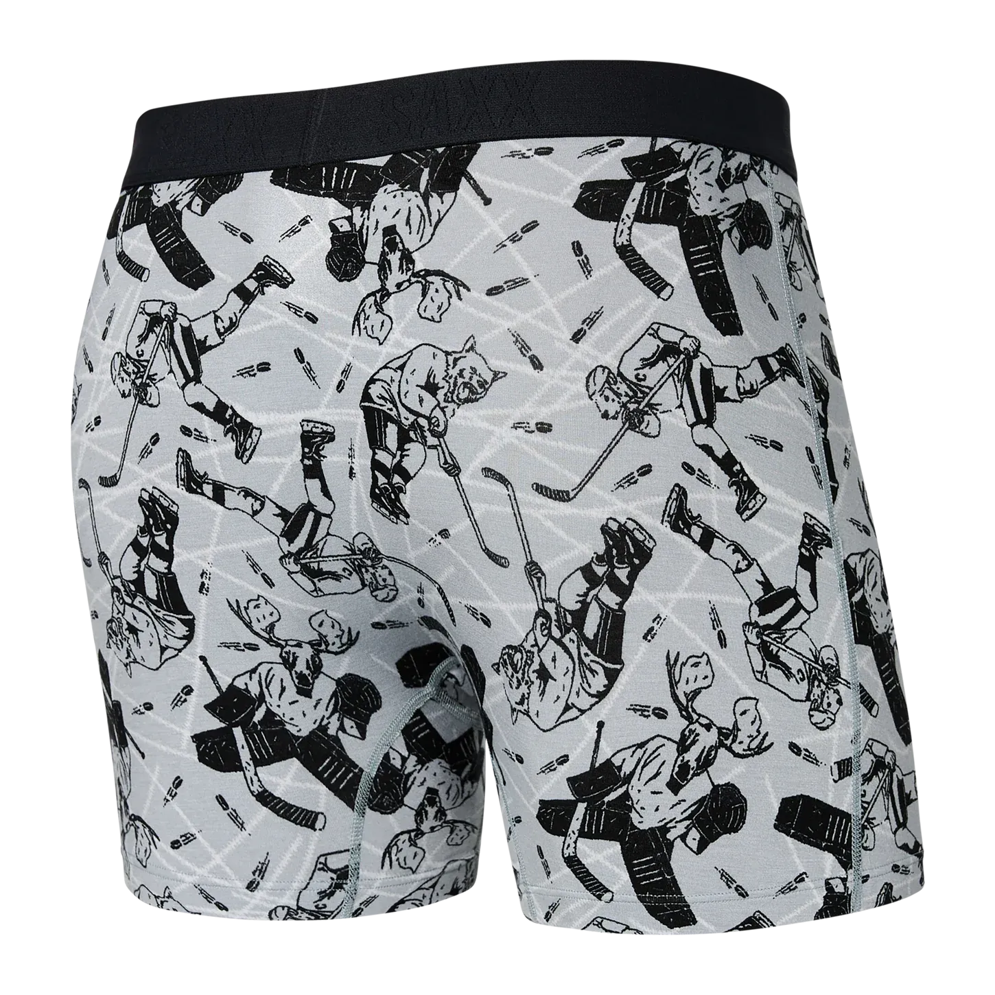 Saxx Vibe Underwear - Wild Slapshot- Liner Grey
