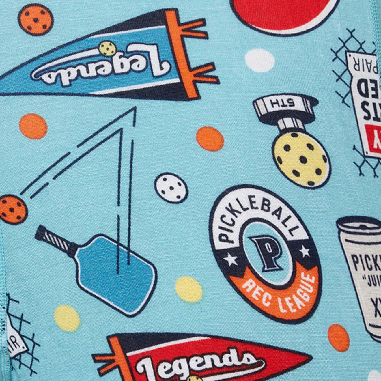 Saxx Vibe XTRA Underwear -  Pickleball Legends-Aqua