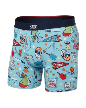 Saxx Vibe XTRA Underwear -  Pickleball Legends-Aqua