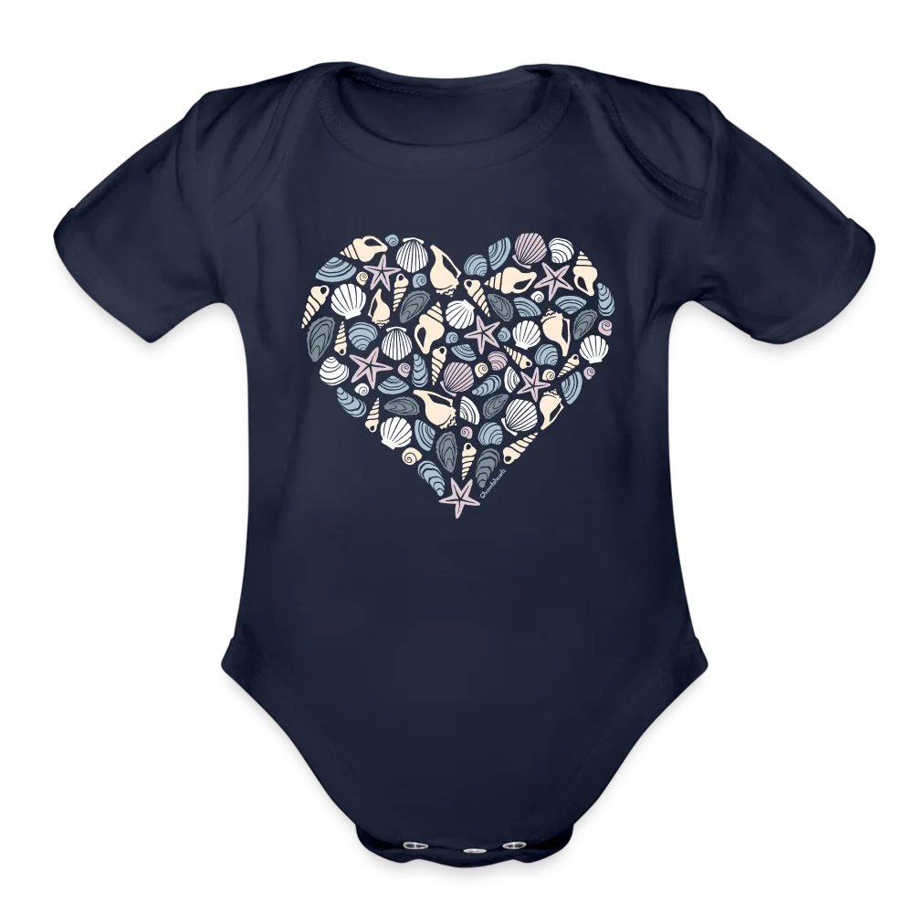 Seashell Heart Infant One Piece