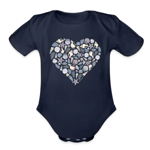 Seashell Heart Infant One Piece