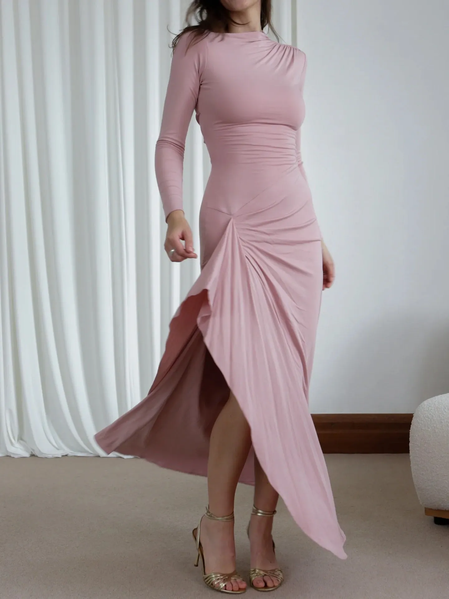 Serena – Elegant Women’s Wrap Maxi Dress