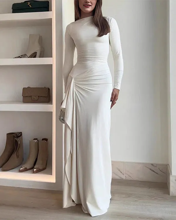Serena – Elegant Women’s Wrap Maxi Dress