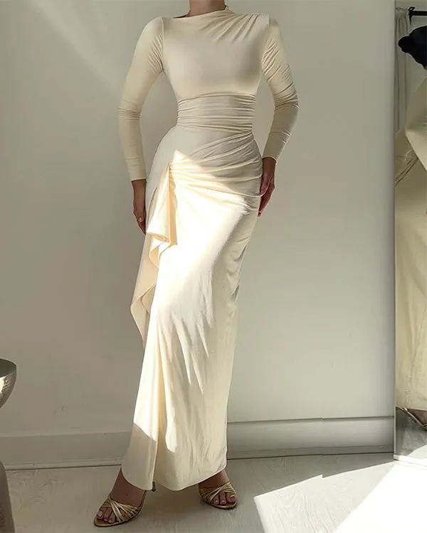 Serena – Elegant Women’s Wrap Maxi Dress