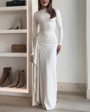 Serena – Elegant Women’s Wrap Maxi Dress