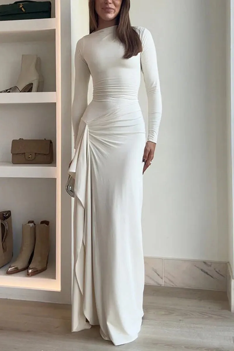 Serena – Elegant Women’s Wrap Maxi Dress