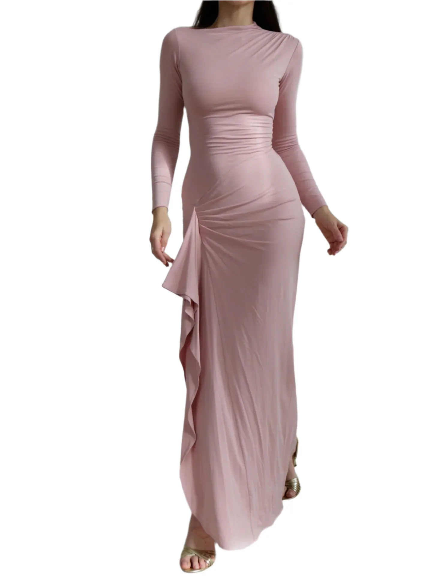 Serena – Elegant Women’s Wrap Maxi Dress