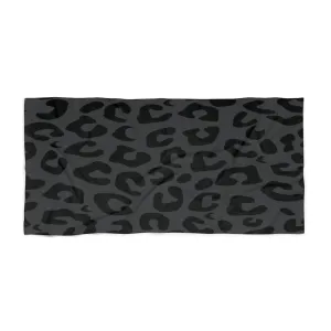 Shadow Leopard Beach Towel