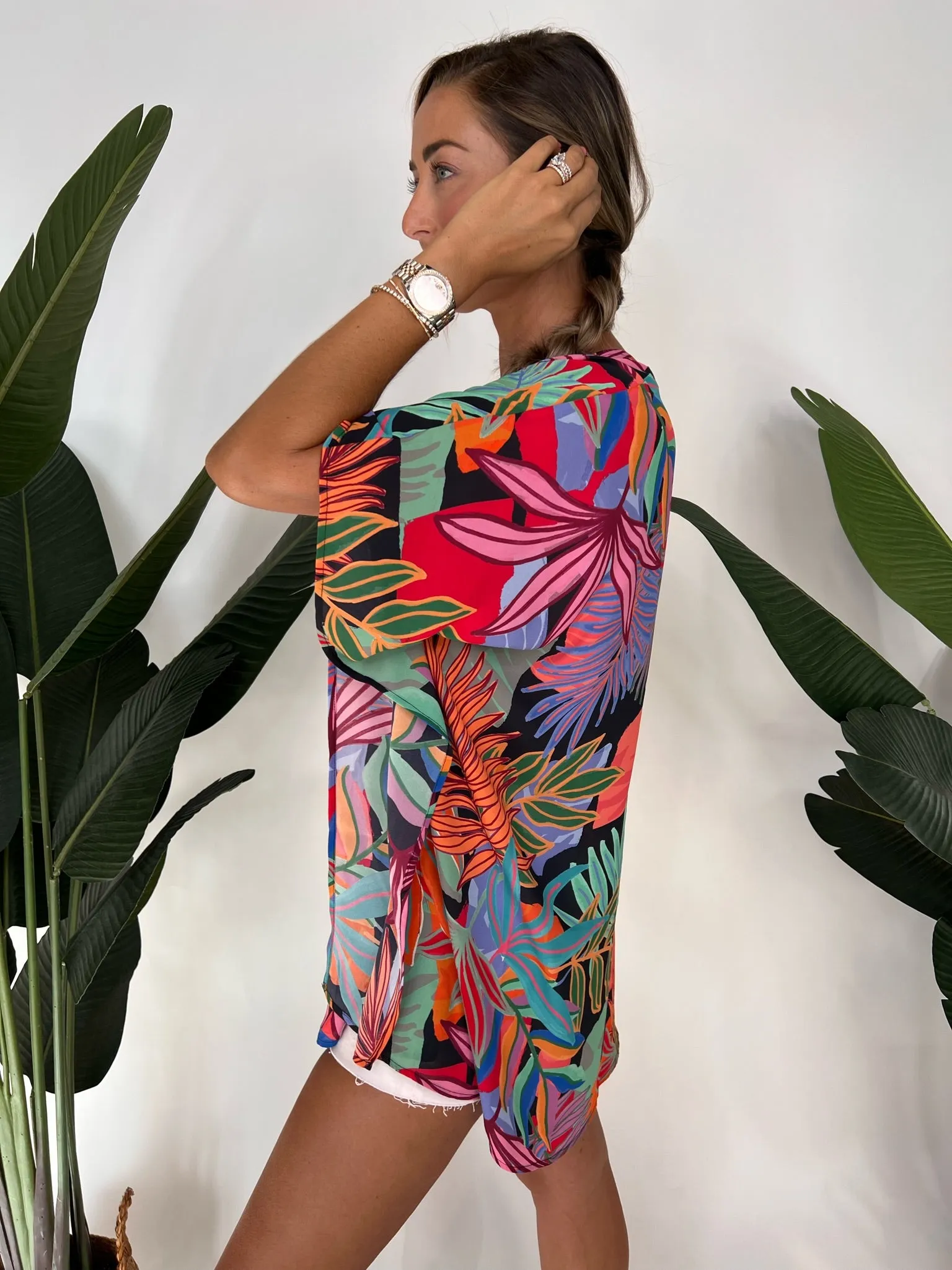 Show Me Your Mumu Peta Tunic Tropical Paradise