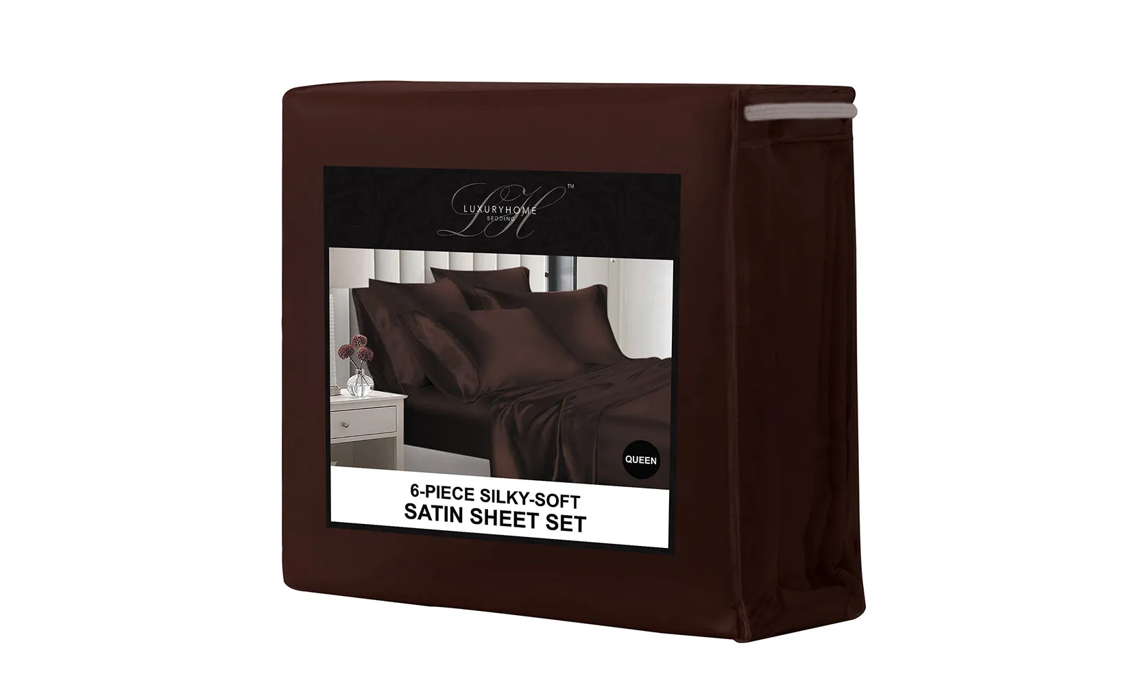 Silky-Soft Satin Sheet Set (4-Piece)