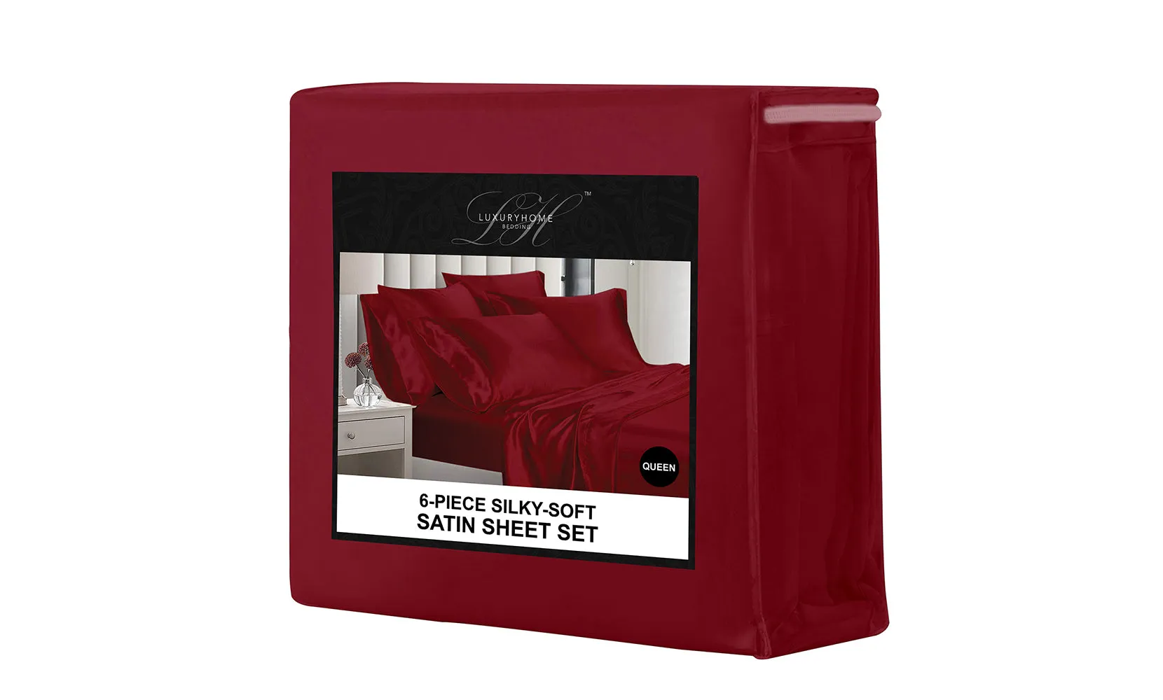 Silky-Soft Satin Sheet Set (4-Piece)