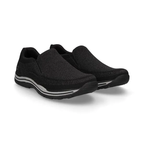 Skechers Men's Relaxed Fit Athletic Shoes BLACK