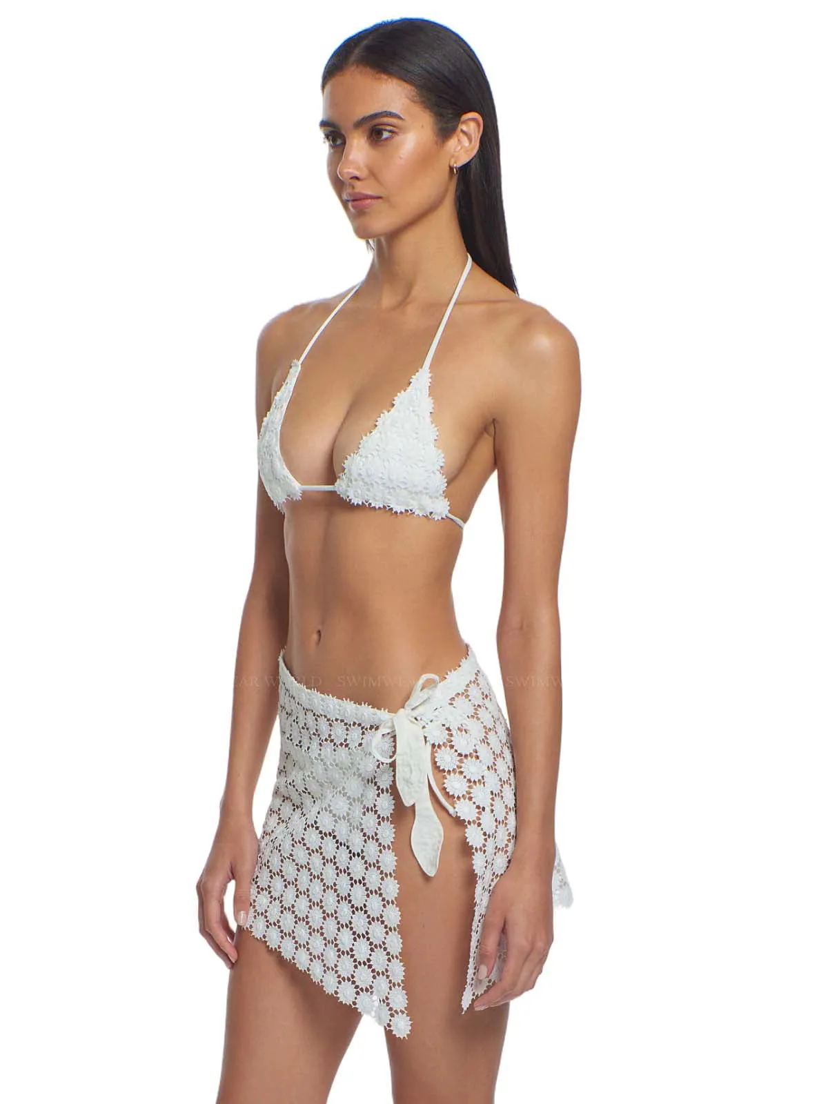 Soa Tie-Side Skirt