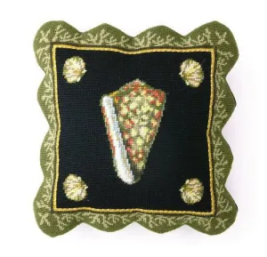 South Beach Needlepoint Pillow