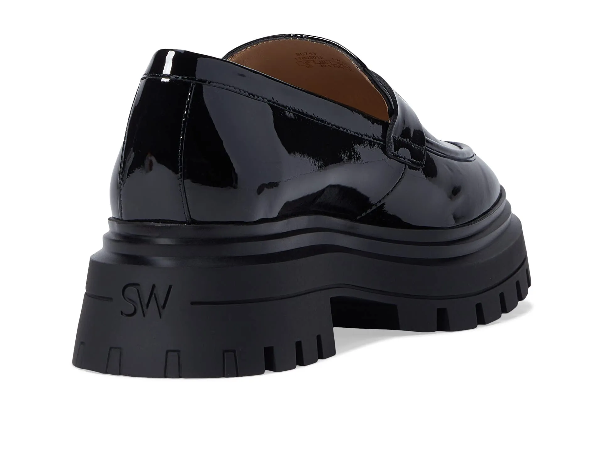 Stuart Weitzman Bedford Loafer Black 9.5 B