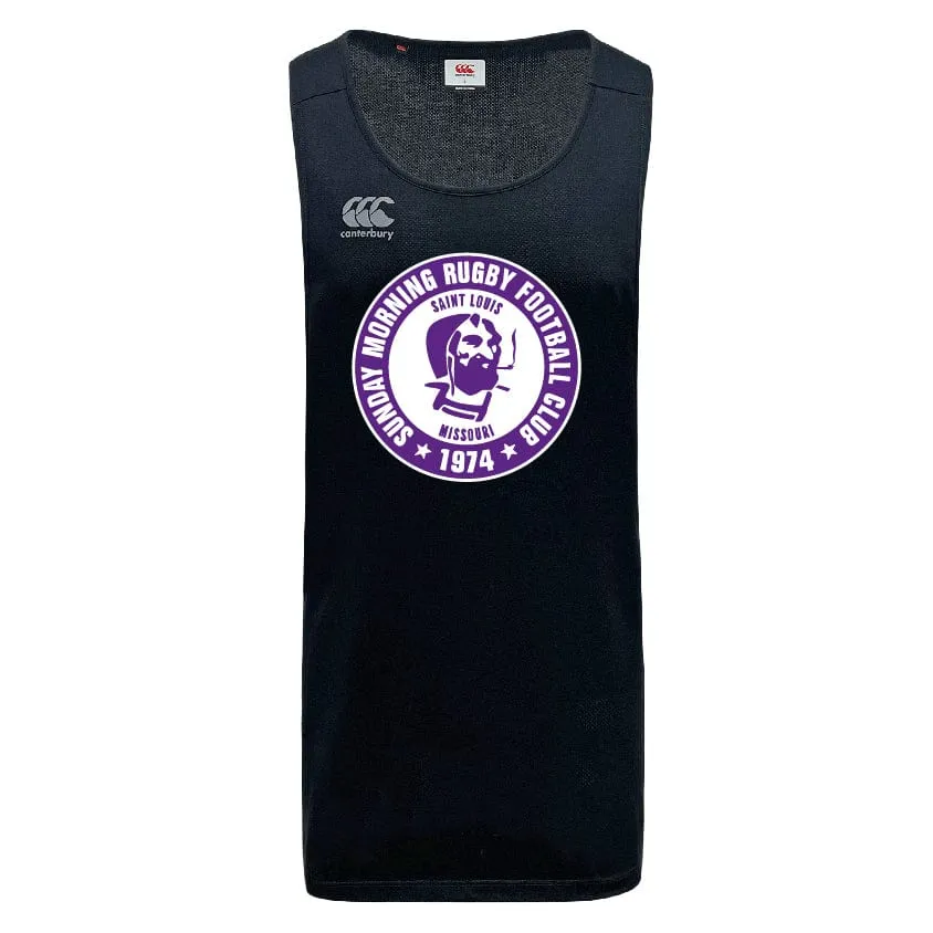Sunday Morning RFC Tempo Vapodri Singlet by Canterbury