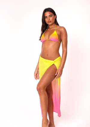 SUNRISE ombre beach skirt