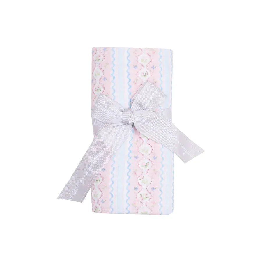 Swaddle Blanket, Ogee Floral